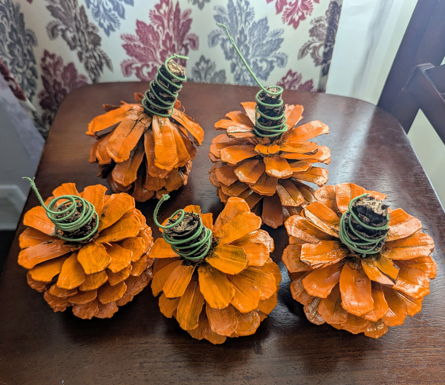 Pinecone Pumpkins