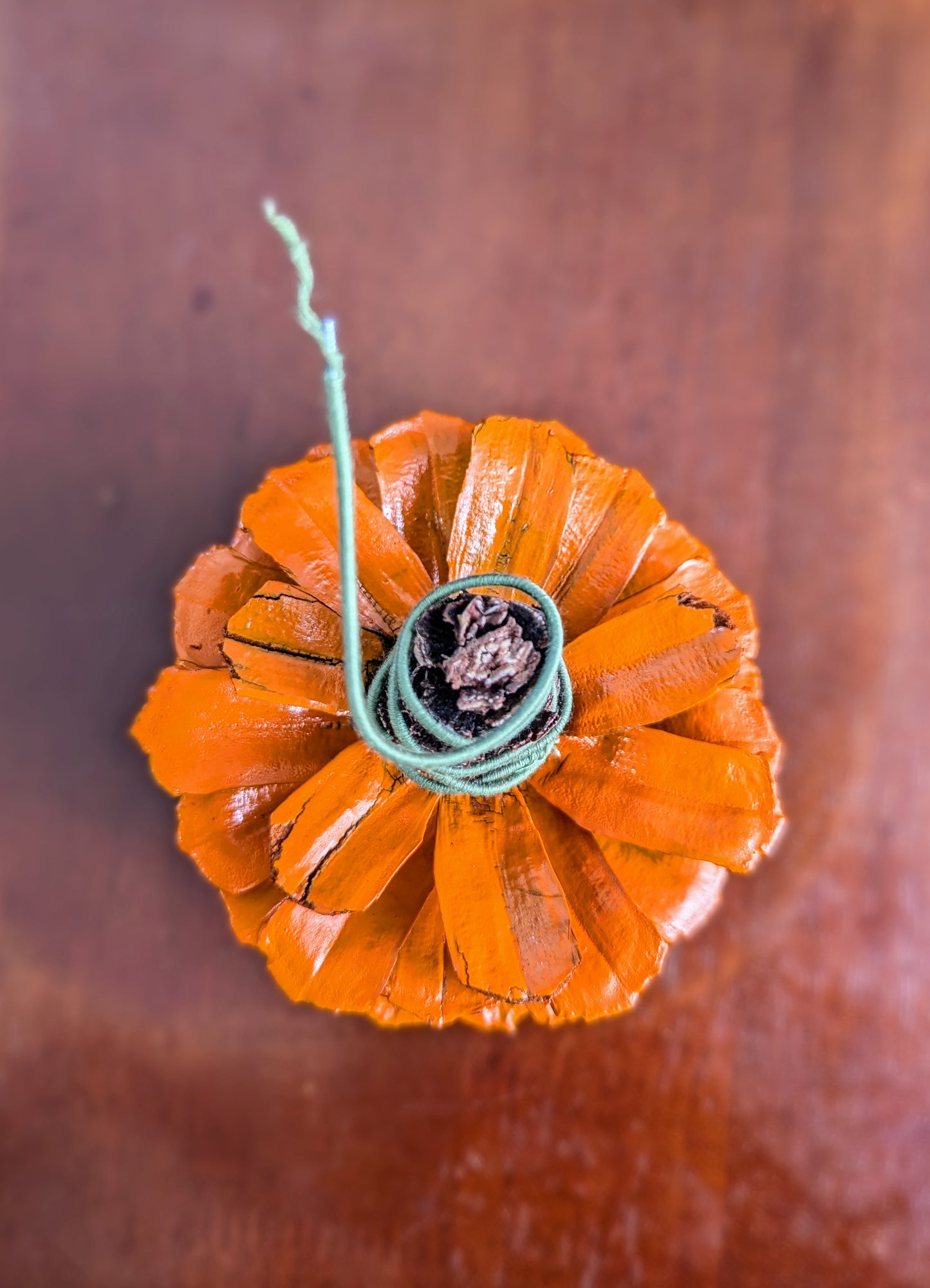 Pinecone Pumpkins