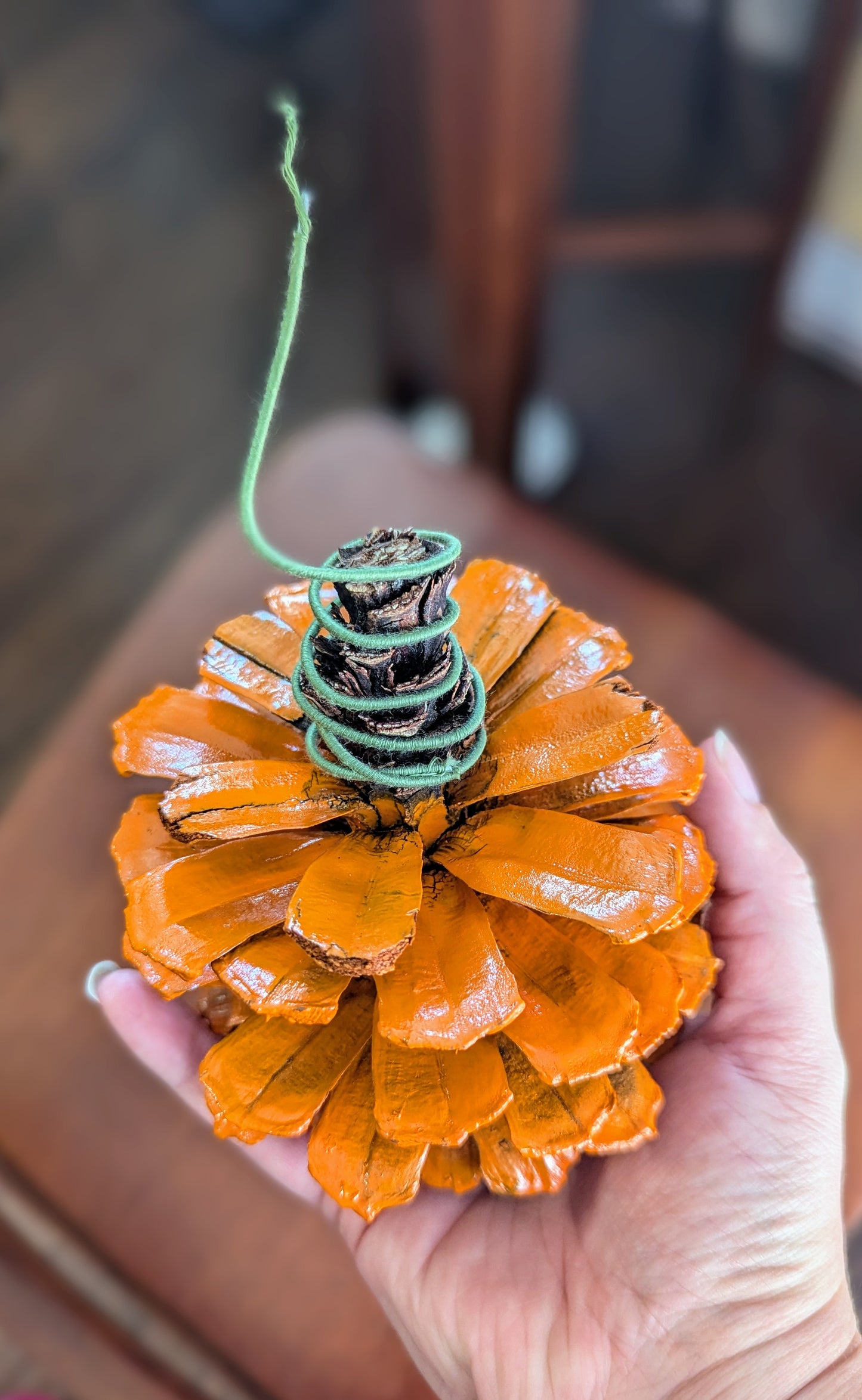 Pinecone Pumpkins