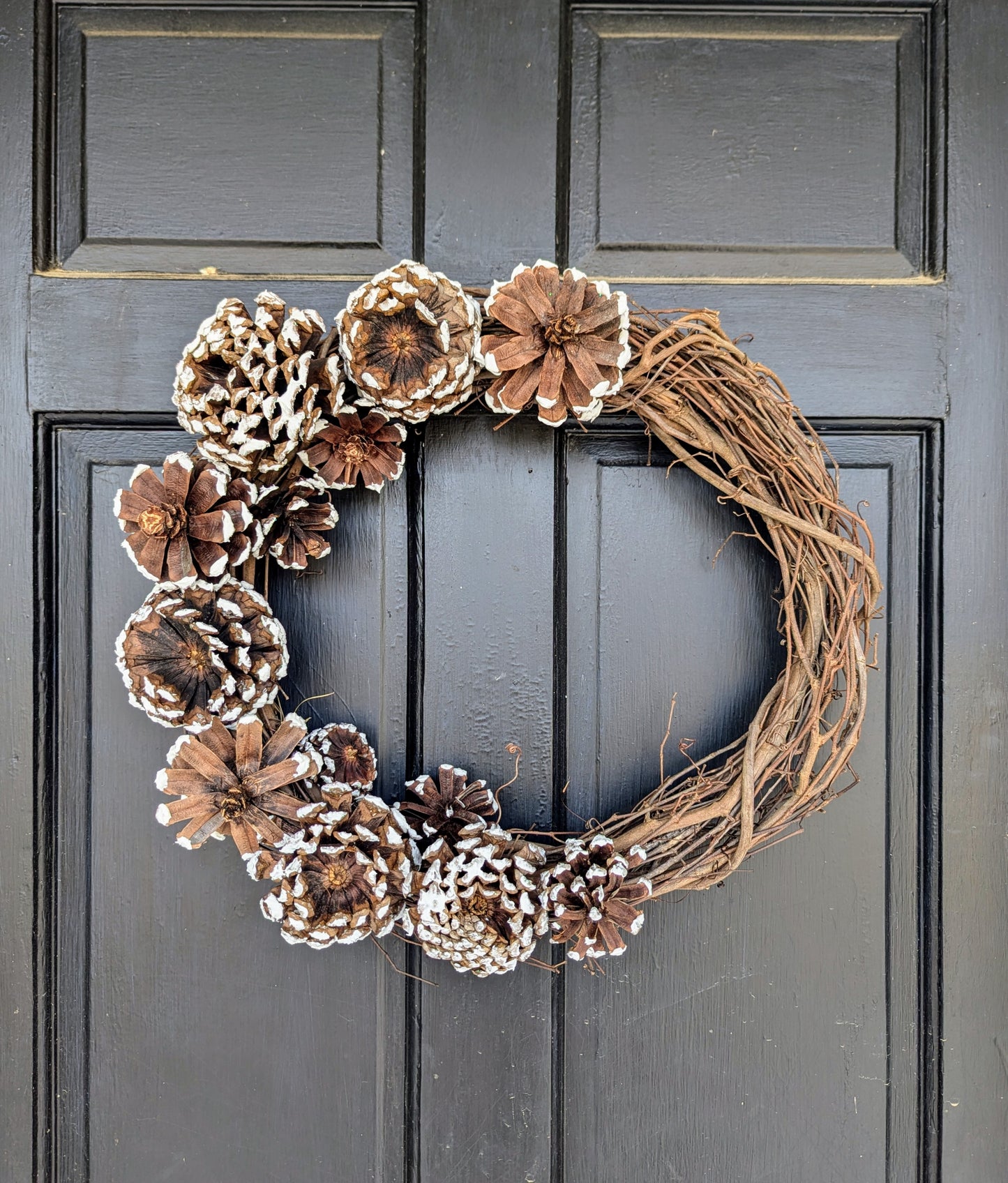 Snowy Flower Wreath